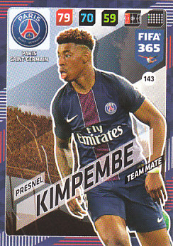 Presnel Kimpembe Paris Saint-Germain 2018 FIFA 365 #143